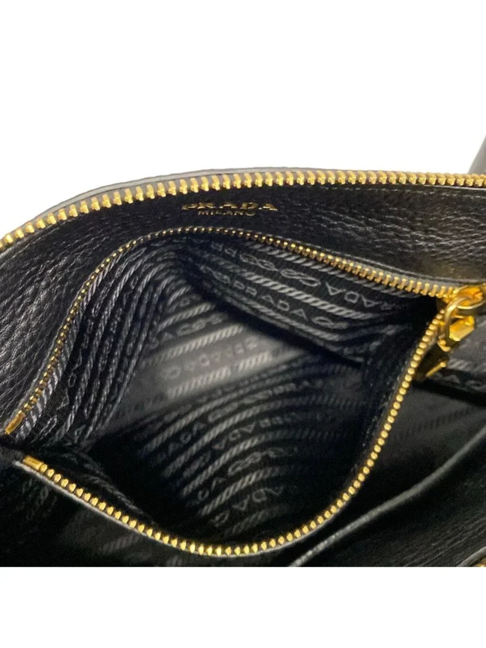 Prada Handbag Black Leather - Picture 14 of 15